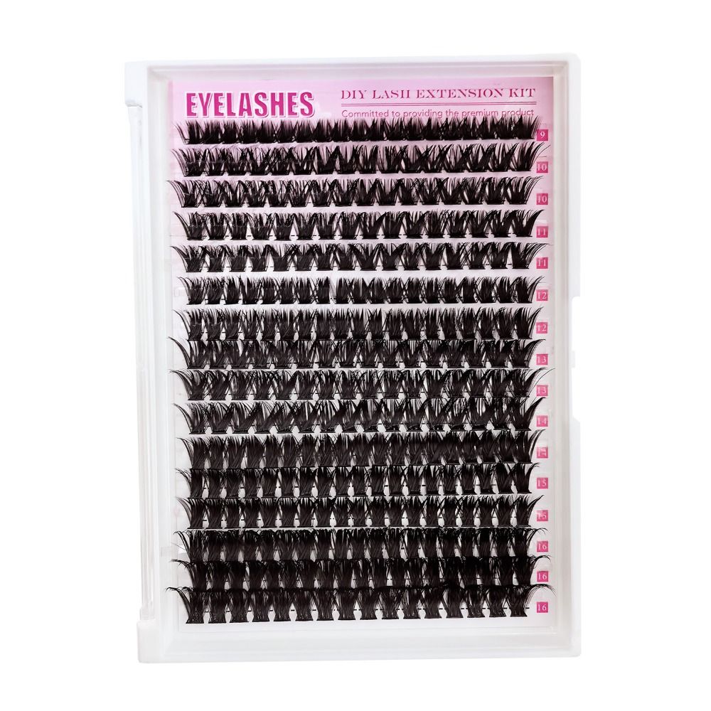 Eyelash Extension Cluster - Natural Look False Eyelashes Bond and