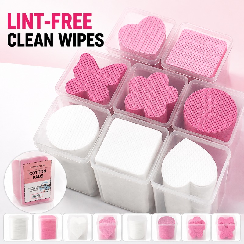 Eyelash Extension Eyelash - 200Pcs Eyelash Glue Cleanup Wipes Nonwoven