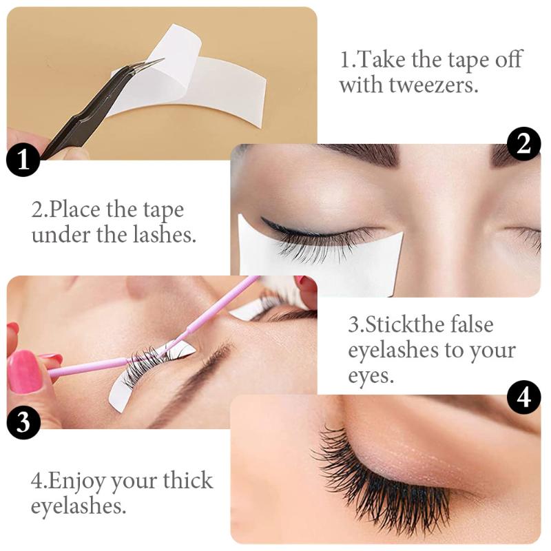 Eyelash Extension Eye Irritation - Non-irritating Foam Under Eye Tapes 110Pcs/Roll