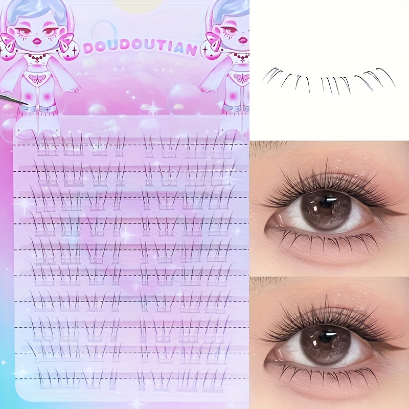 Eyelash Extension Eyelash - Duoduotian Cat Paw Lower Eyelashes Beginner