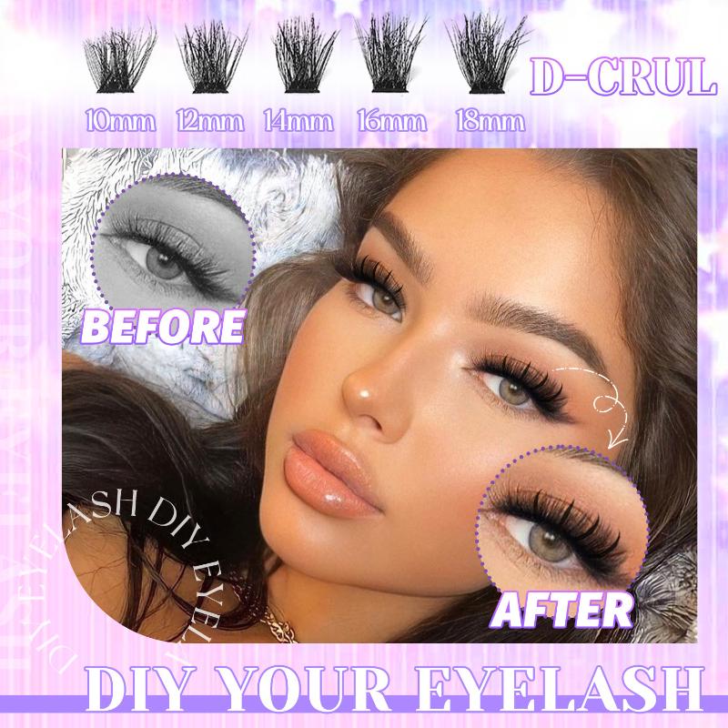 Lashes Cluster DIY Lash Extens - Eyelash Extension Individual recension och pris