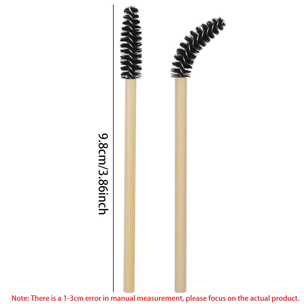 50/100Pcs Bamboo Handle Eyelas - Eyelash Extension London recension och pris