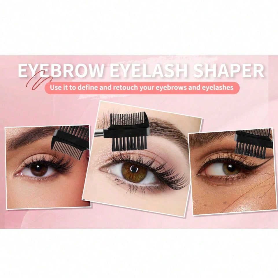 1PC Eyelash Comb & Eyebrow Bru - Eyelash Extension Eyelash recension och pris