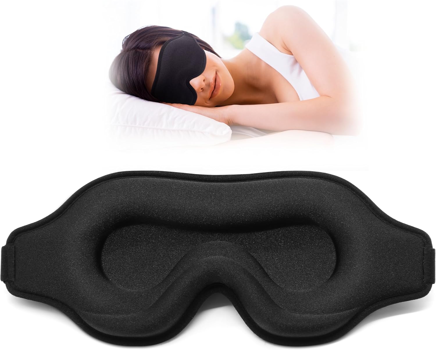 Sleep Eye Mask for Men Women,  - Eyelash Extension For Men recension och pris