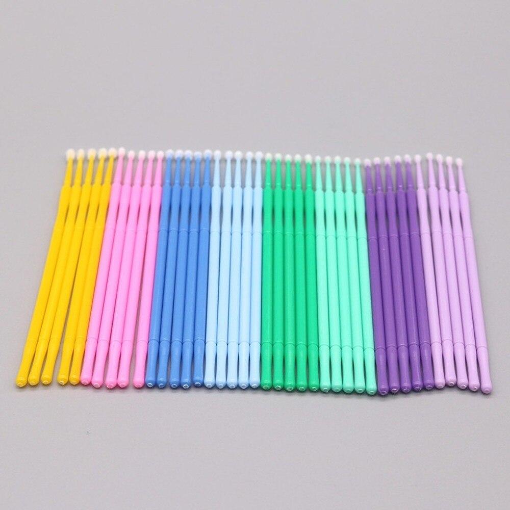 100pcs/lot Micro Brushes Make  - Eyelash Extension Last recension och pris