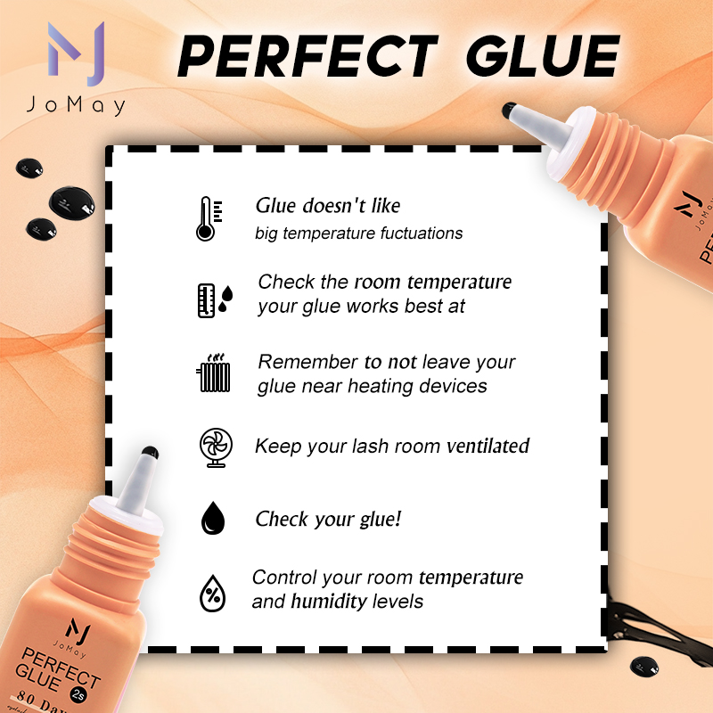 JOMAY Eyelash Extension Glue 0 - Sensitive Lash Glue recension och pris