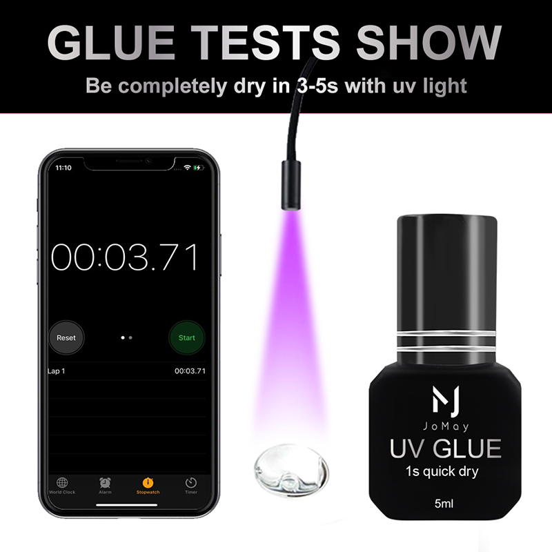JOMAY 5ml UV Glue For Eyelashe - Sensitive Lash Glue recension och pris