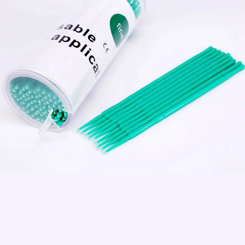 100Pcs/bottle MicroBrush For E - Eyelash Extension Eyelash recension och pris