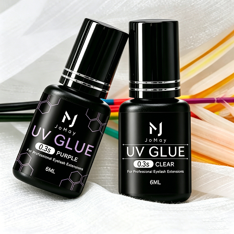 JOMAY Black Clear Purple UV Ey - Sensitive Lash Glue recension och pris