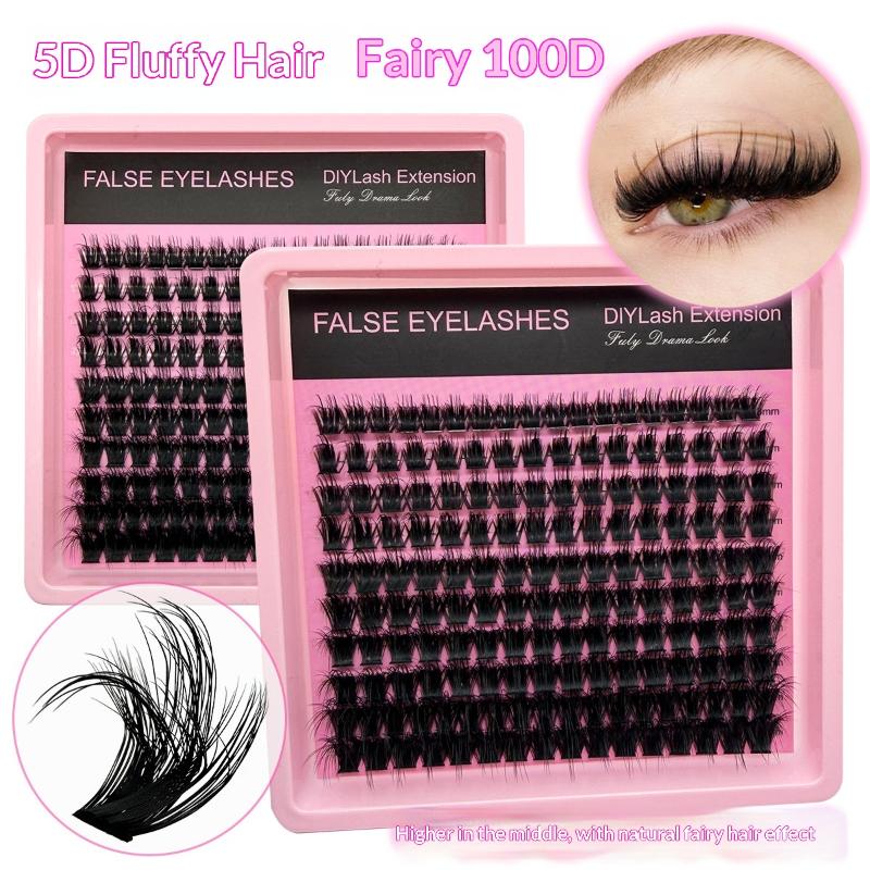 8 to 16mm D Curl Fluffy Lash C - Eyelash Extension Cluster recension och pris