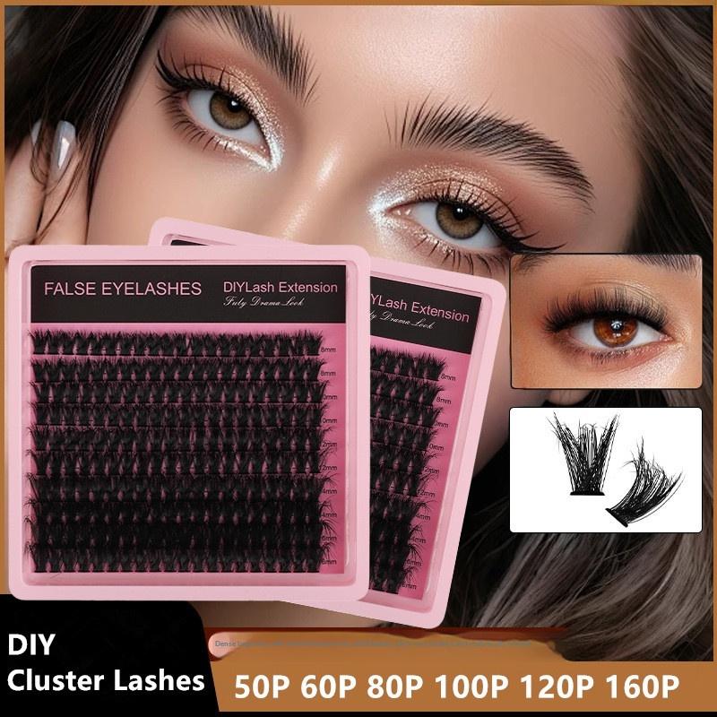 8 to 16mm D Curl Fluffy Lash C - Eyelash Extension Cluster recension och pris