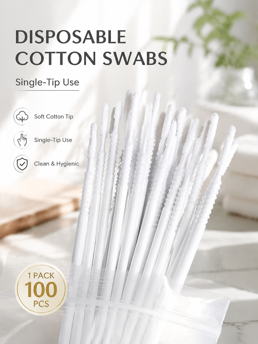 Disposable Long Cotton Swabs E - Eyelash Extension Eyelash recension och pris
