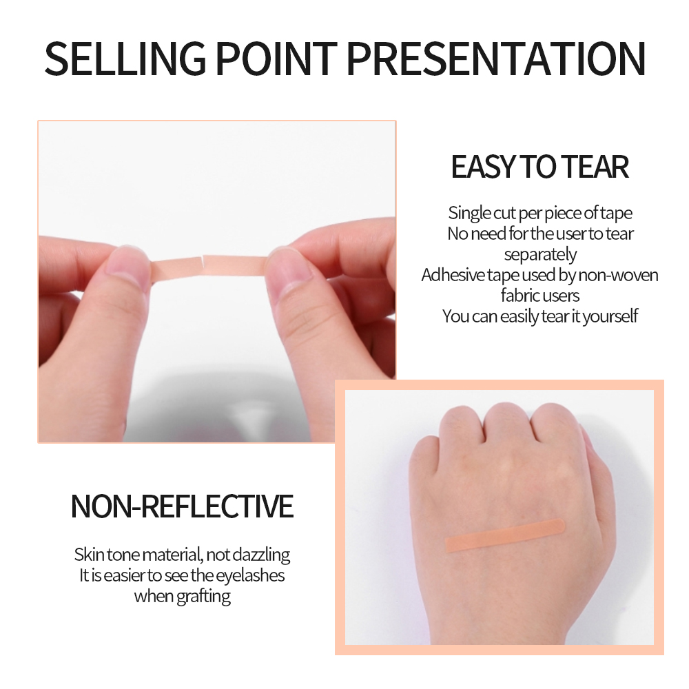 10/20pcs Eyelash Tape Non Wove - Eyelash Extension Last recension och pris