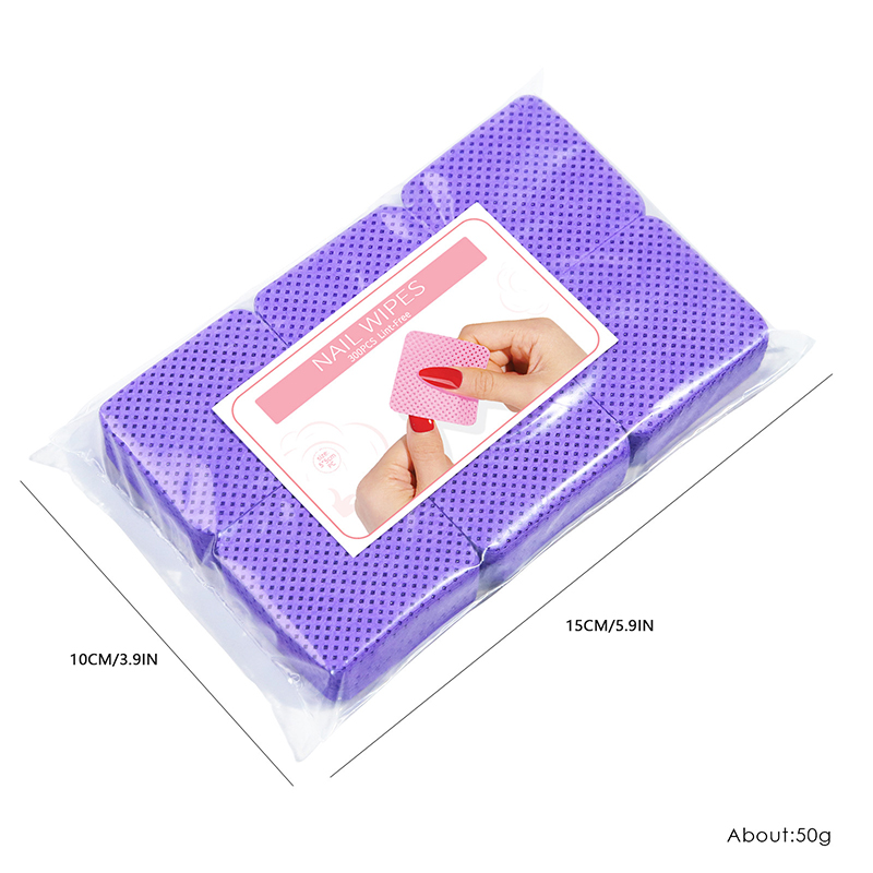 Lint Free Nail Wipes, 300 PCS  - Eyelash Extension Last recension och pris