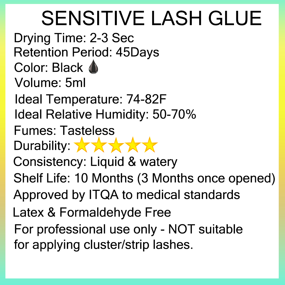 KODIES GEL Sensitive Eyelash G - Sensitive Lash Glue recension och pris