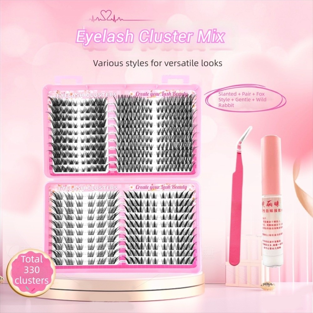 Hot Natural Look False Eyelash - Eyelash Extension C Curl recension och pris