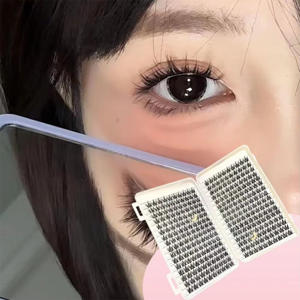 Natural Look False Eyelashes B - Eyelash Extension Cluster recension och pris