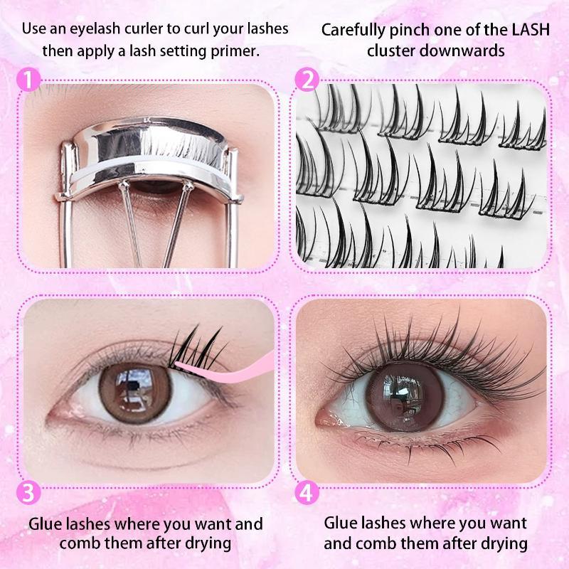 Glue Free Fox Eye False Eyelas - Sensitive Lash Glue recension och pris