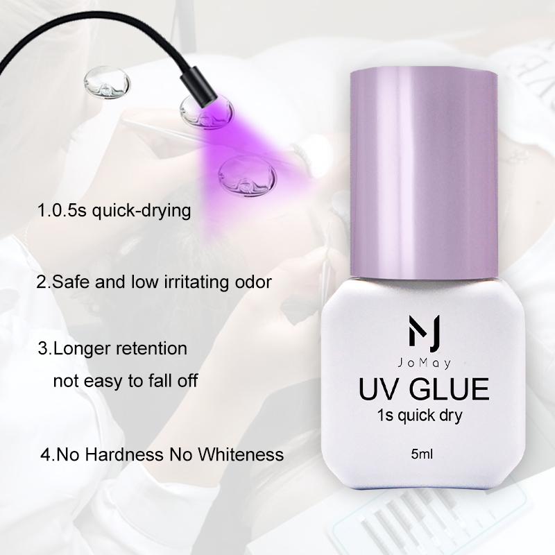 JOMAY UV Glue 0.5S Eyelash Glu - Sensitive Lash Glue recension och pris