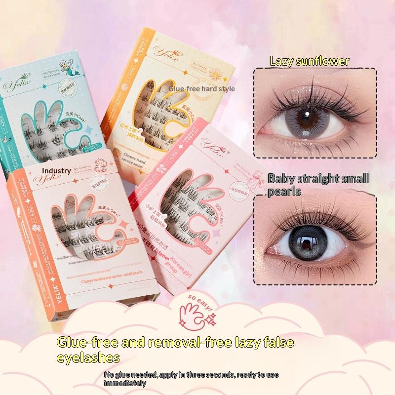 7 Rows Self-Adhesive Eyelashes - Eyelash Extension Individual recension och pris