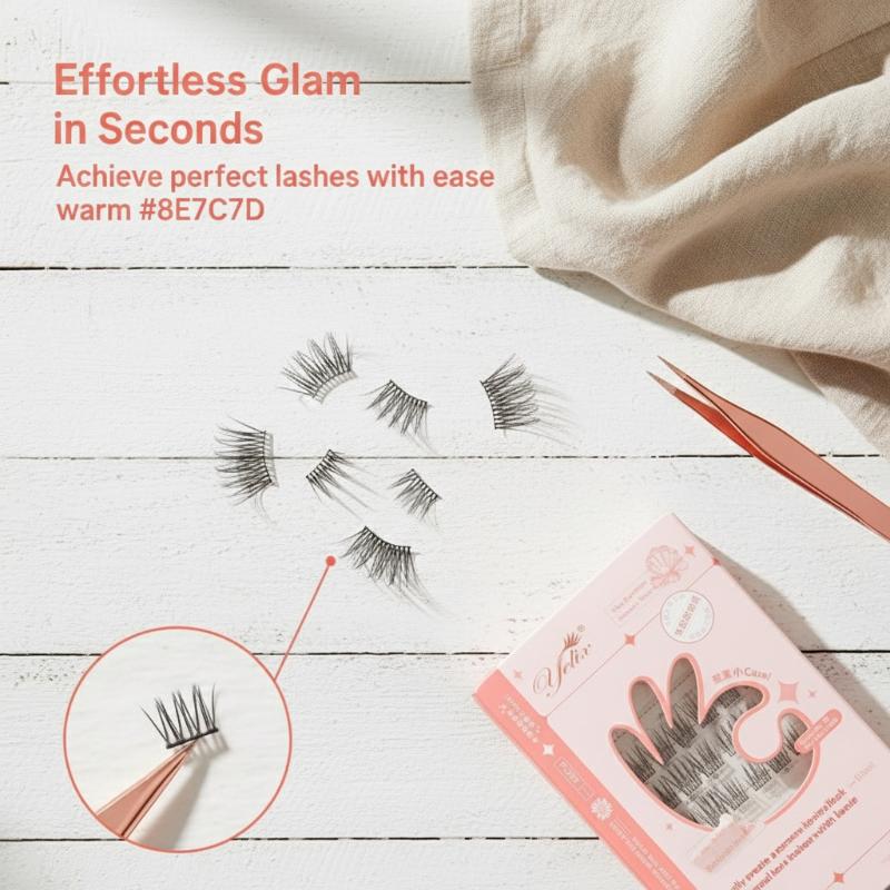 7 Rows Self-Adhesive Eyelashes - Eyelash Extension Individual recension och pris