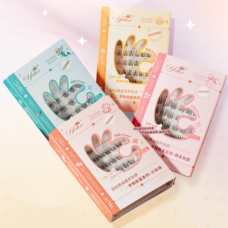 7 Rows Self-Adhesive Eyelashes - Eyelash Extension Individual recension och pris
