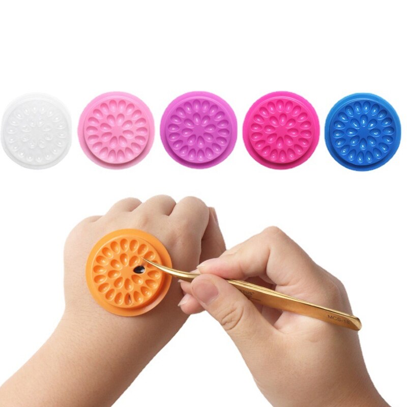 100pcs Eyelash Glue Holder Eye - Eyelash Extension Last recension och pris