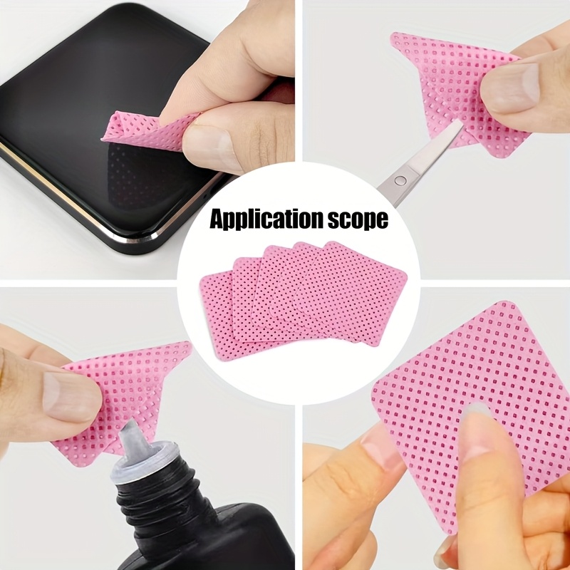 50/100/200pcs Lint-Free Nail W - Eyelash Extension Eyelash recension och pris