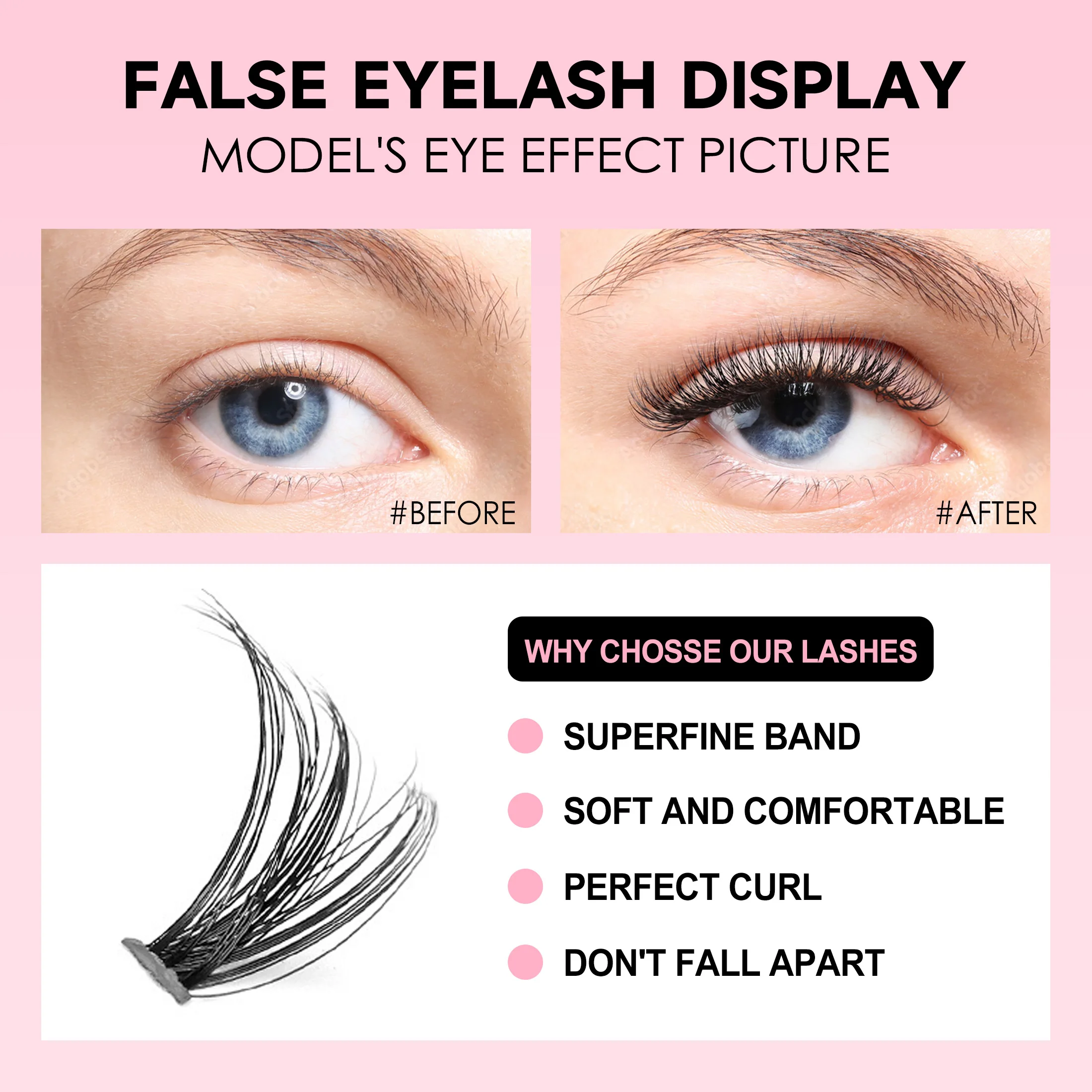 DIY Lashes Extension Kit Eyela - Eyelash Extension London recension och pris