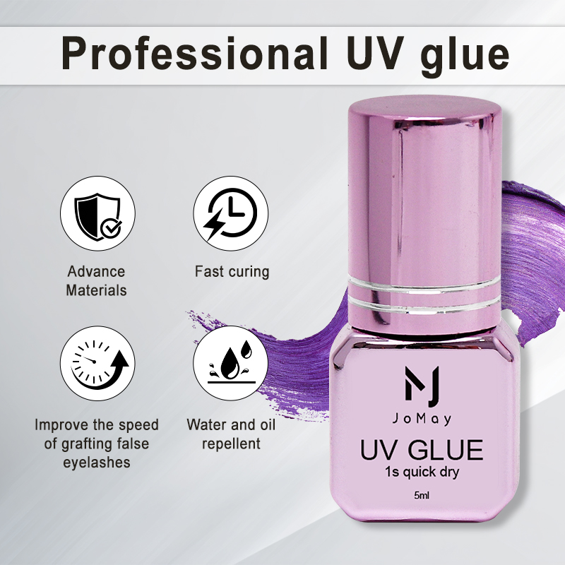 JOMAY 3 Bottles Fast Drying UV - Sensitive Lash Glue recension och pris